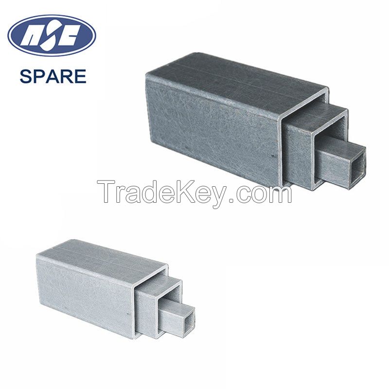 China Nanjing Spare Composite FRP Pultruded Profile FRP Square tube