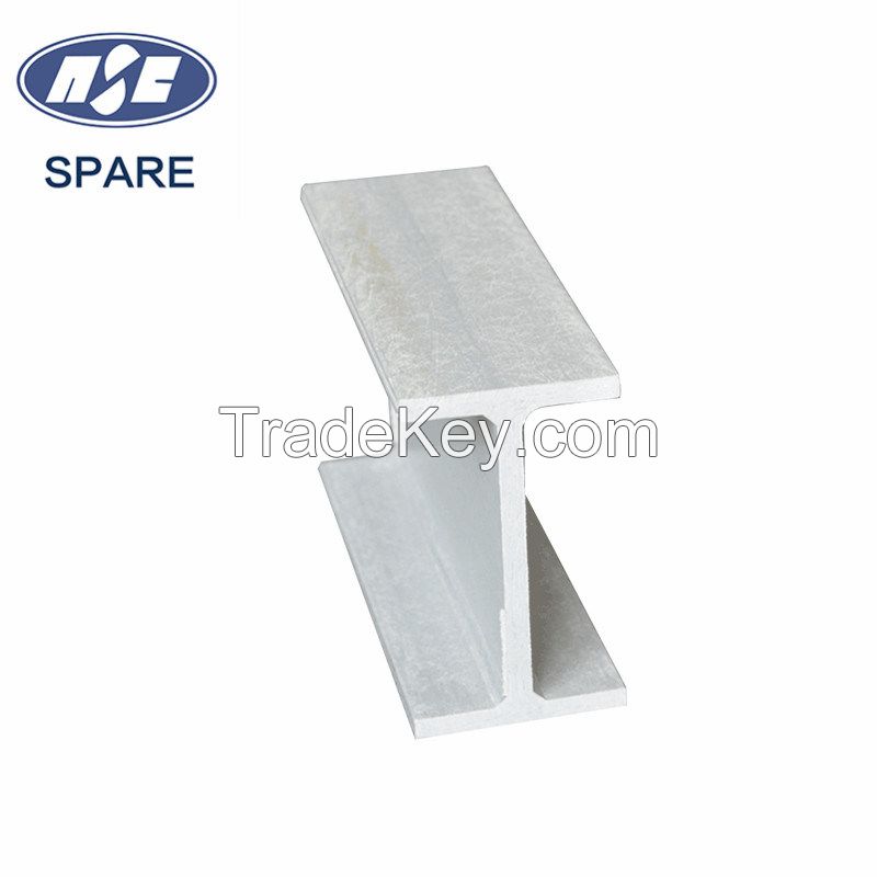 Composite GRP FRP Protruded Fiberglass H-Beam Profile