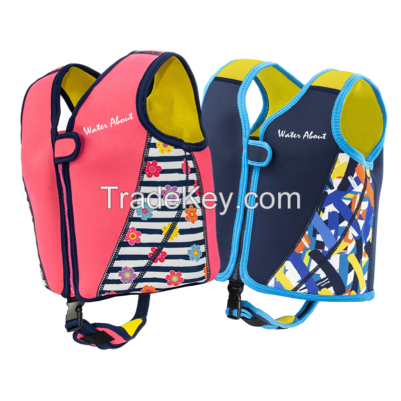 Swimming Pool Accessories Cartoon Kids Floating Vest Child Life Jacket Buoyancy Vest Water Kids Swimming Vest