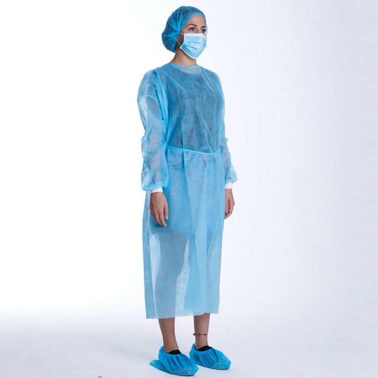 Medpos Factory Disposable Isolation Gown Nonwoven Material for Protection