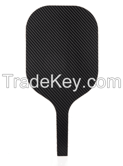 3K Twill Carbon Fiber Pickleball Raw Paddle