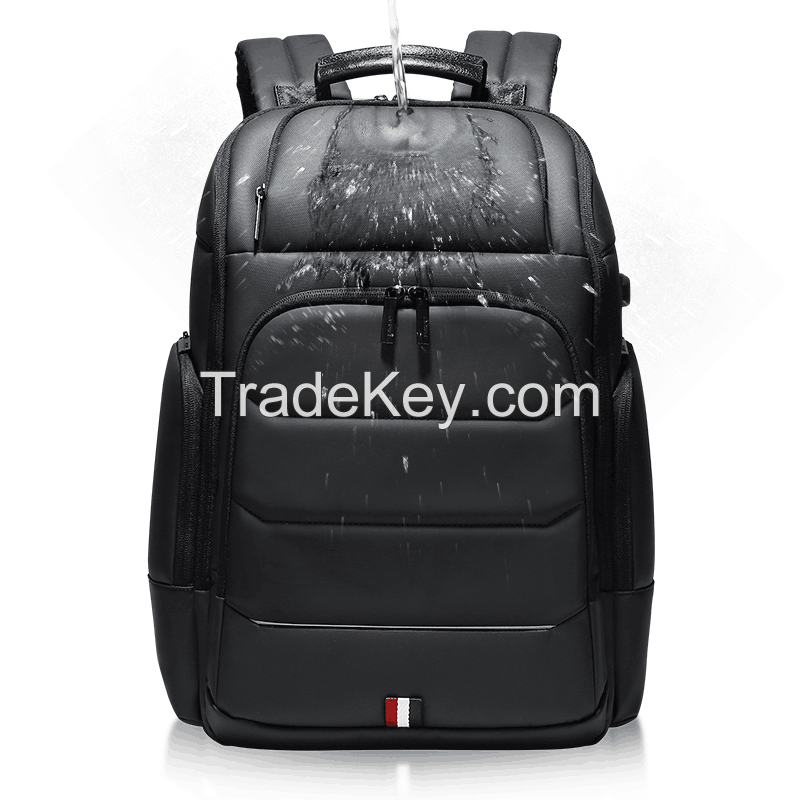 Wholesale Sports Back Pack Custom Logo Mens Anti Theft Waterproof Travel with Usb Charging Port Top Backpack