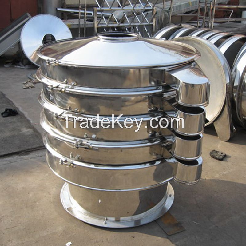 Pepper Flour Sieving Machine Vibration Screening