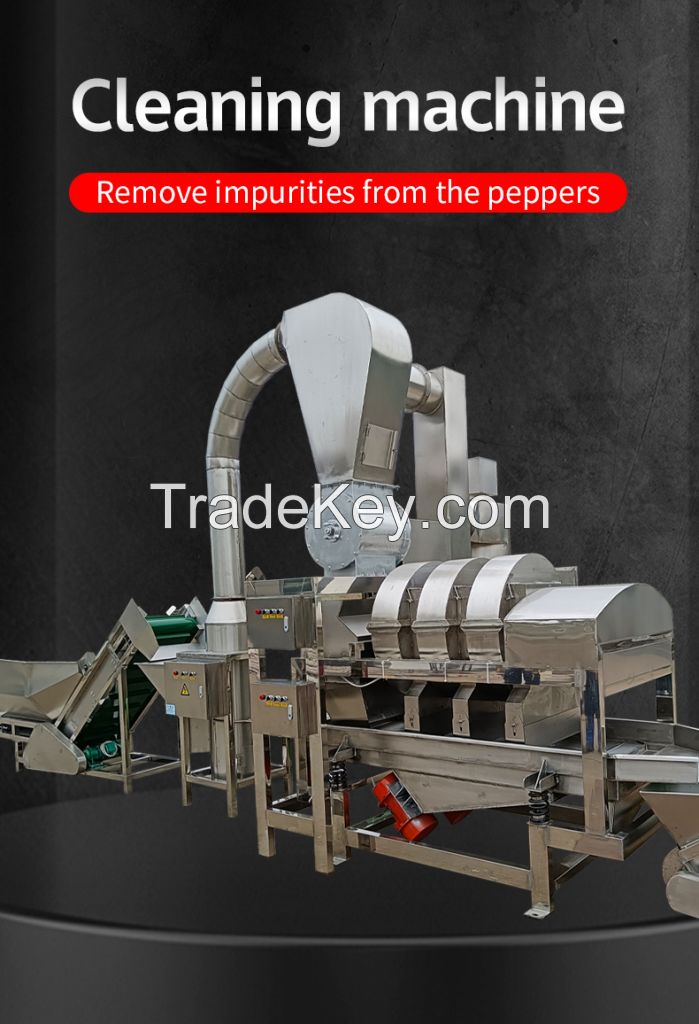 Pepper To Miscellaneous Machine with Air Plus Screening Way Equipment Refined Factory