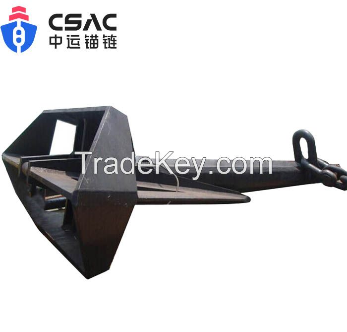 High Strength Welded Marine Delta Flipper Anchor For Vessel