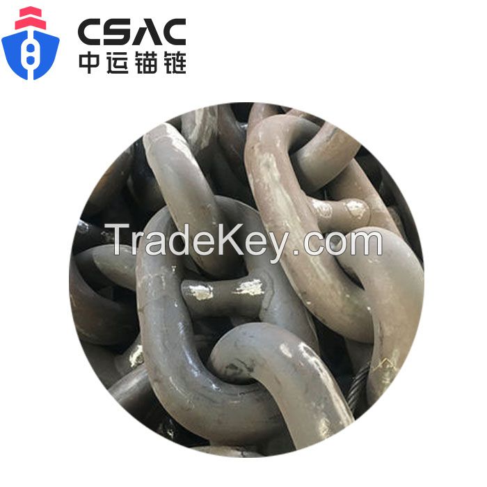 Marine Stud Link Anchor Chain DIA 12.5mm-122mm With certificate