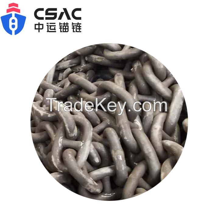 Grade2 Grade3 Flush Butt Welded Studlink Anchor Chain