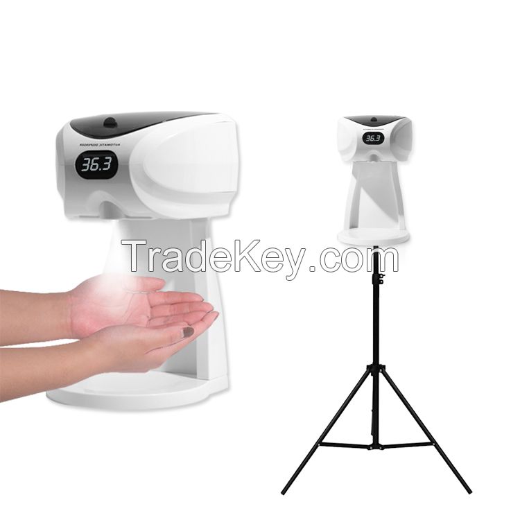 Commercial Wall Mounted 430ml Automatic Hand Sanitizer Alcohol Liquid Foam Spray Soap Dispenser