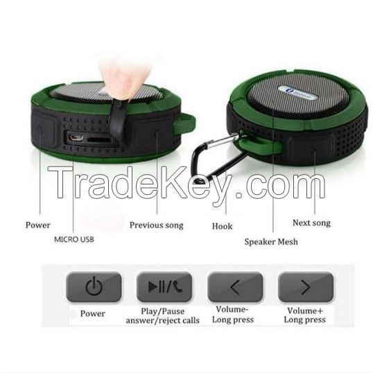 Portable  Wireless Bluetooth Speackers  Waterproof Loudspeaker