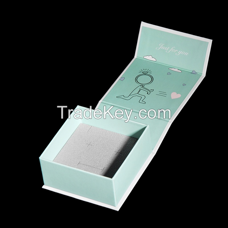 Custom Logo Printed Paper Jewelry Boxes