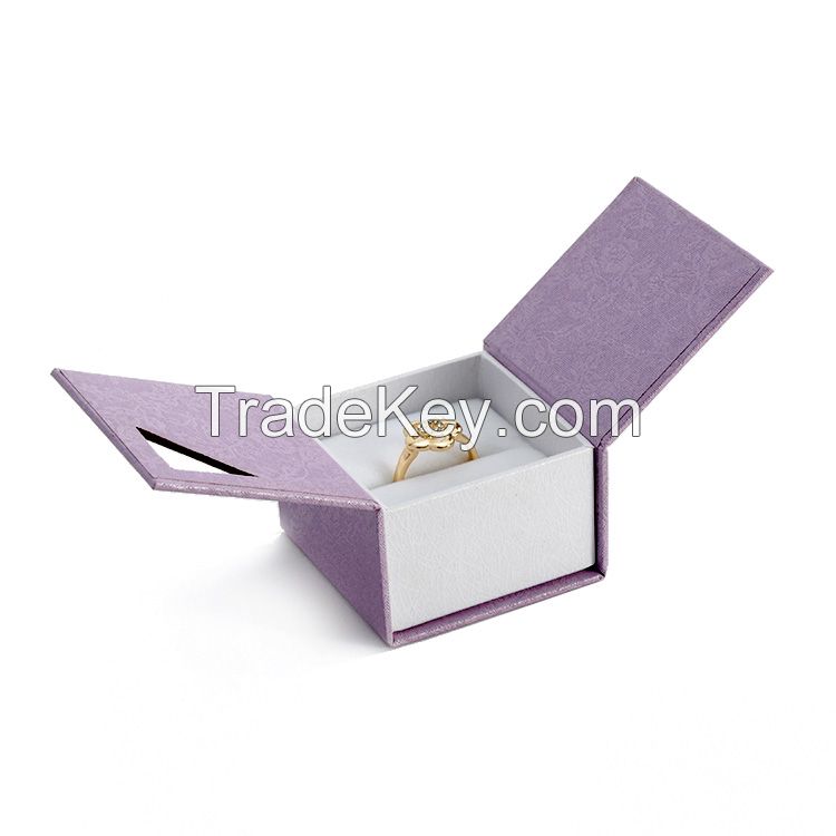 Texture Paper Jewelry Packaging Boxes