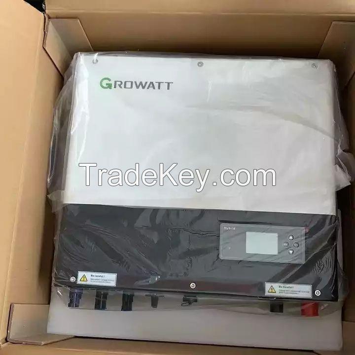 Hybrid Growatt inverter SPH 6000 8000 10kw On and off grid for home Three Phase Inverter