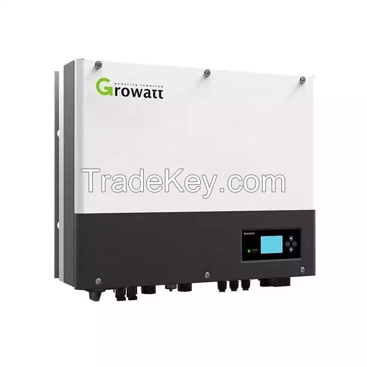 Hybrid Growatt inverter SPH 6000 8000 10kw On and off grid for home Three Phase Inverter