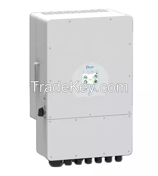 China Deye 8KW 10KW 12KW Hybrid Off Grid Inverter Three Phase 10KW Solar Inverter With Battery