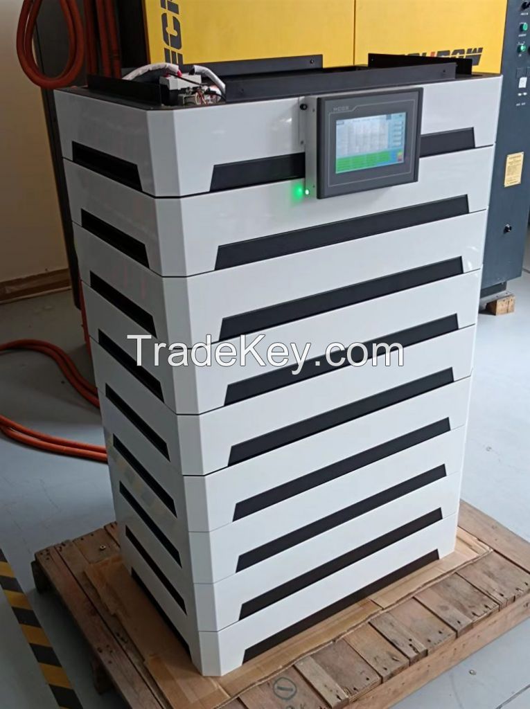 61.44 KWh High Voltage Stackable Lithium Battery