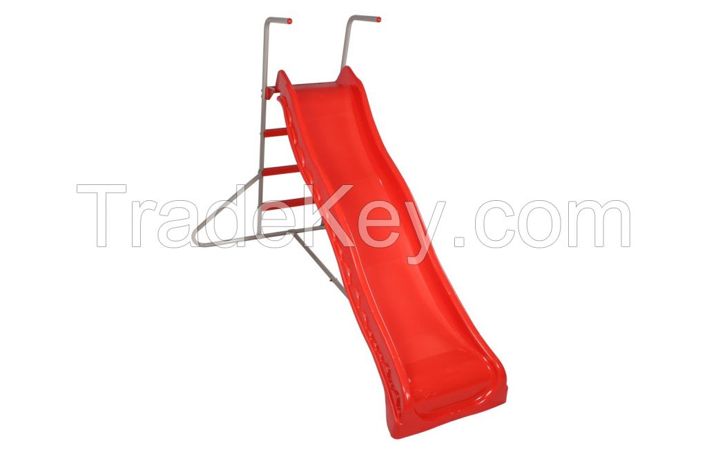 kids slide in patio garden playground amusement with 180cm length Plastic PP material