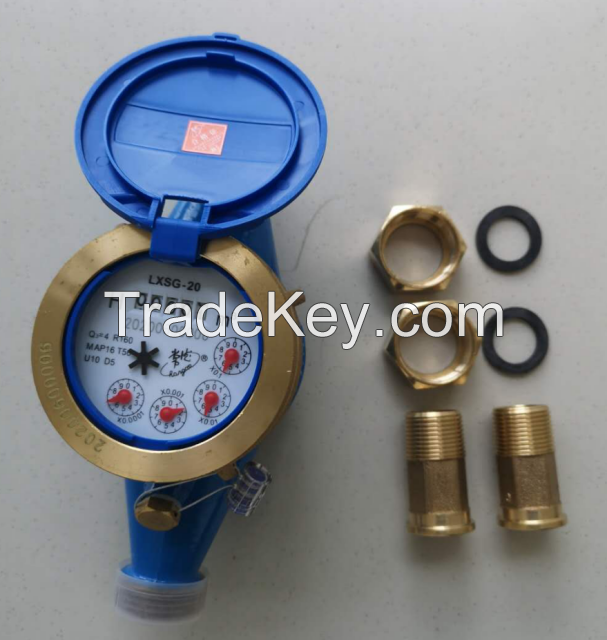 Multi jet dry/wet type water meter ISO4064 standard