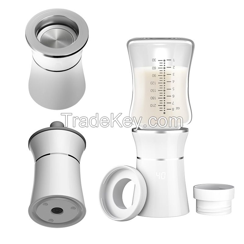 usb outdoor travel battery temperature adjustment wireless portable baby bottle warmer rechargeable feeding bottle milk warmer