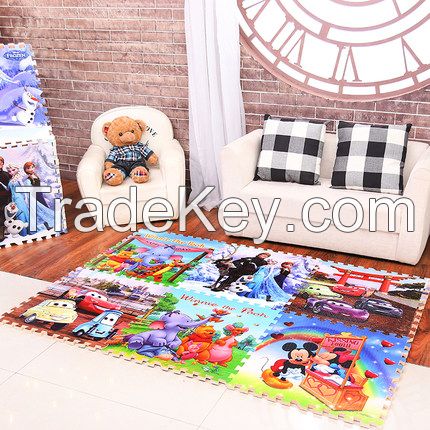 Disney baby crawling mat Eva puzzle mat eva foam flooring mat