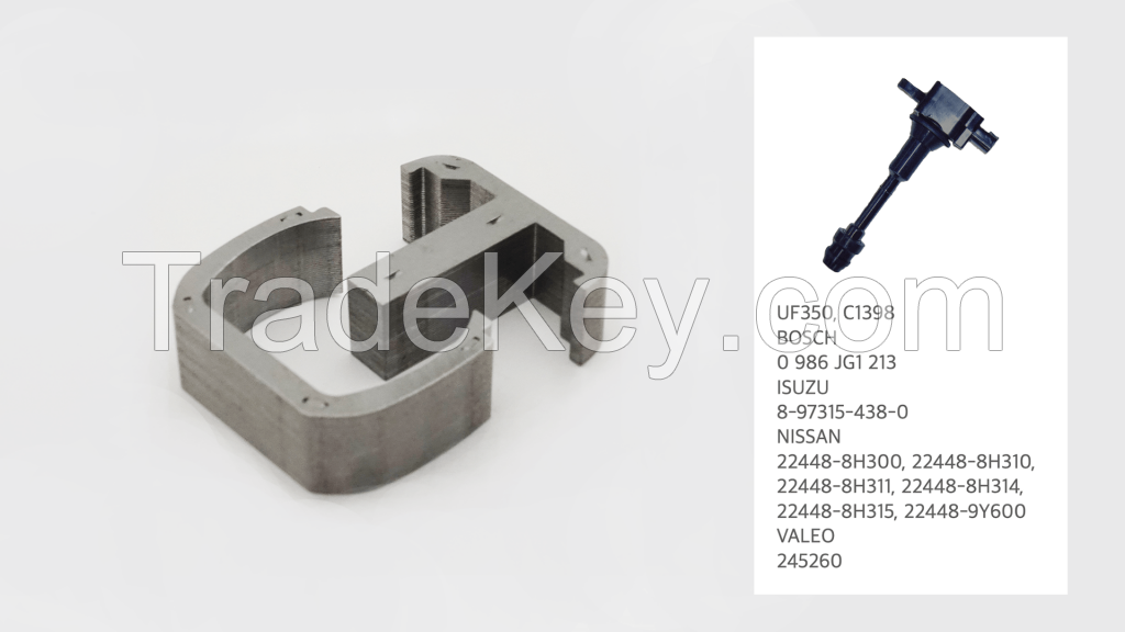 Ignition coil core