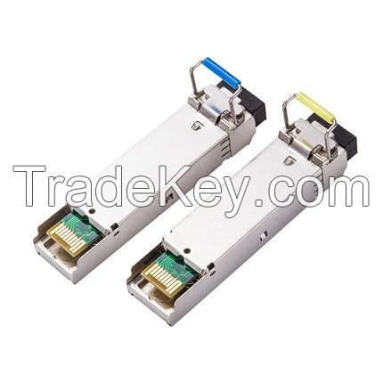 Optical module single mode single fiber gigabit LC port 1.25G 1310/155