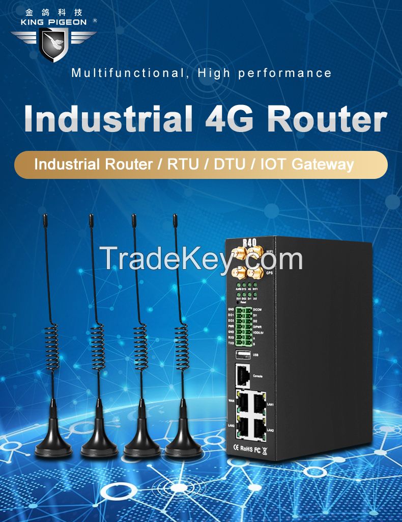 R40B Industrial 4g vpn router