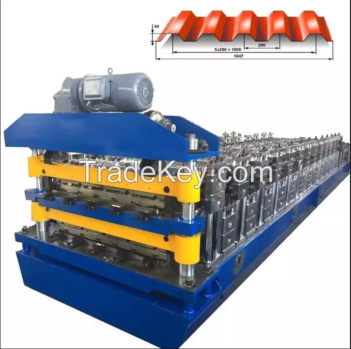 Corrugated Roof Sheet Making machine Galvanized Steel roofing sheet Machine