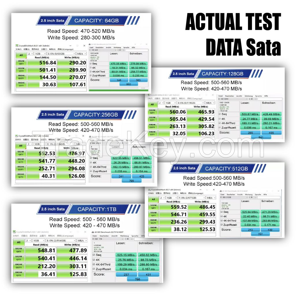 Factory wholesale hard disk solid state drive ssd sata 120gb 128gb 240gb 256gb ssd 480 gb 512gb 1tb hard drives ssd