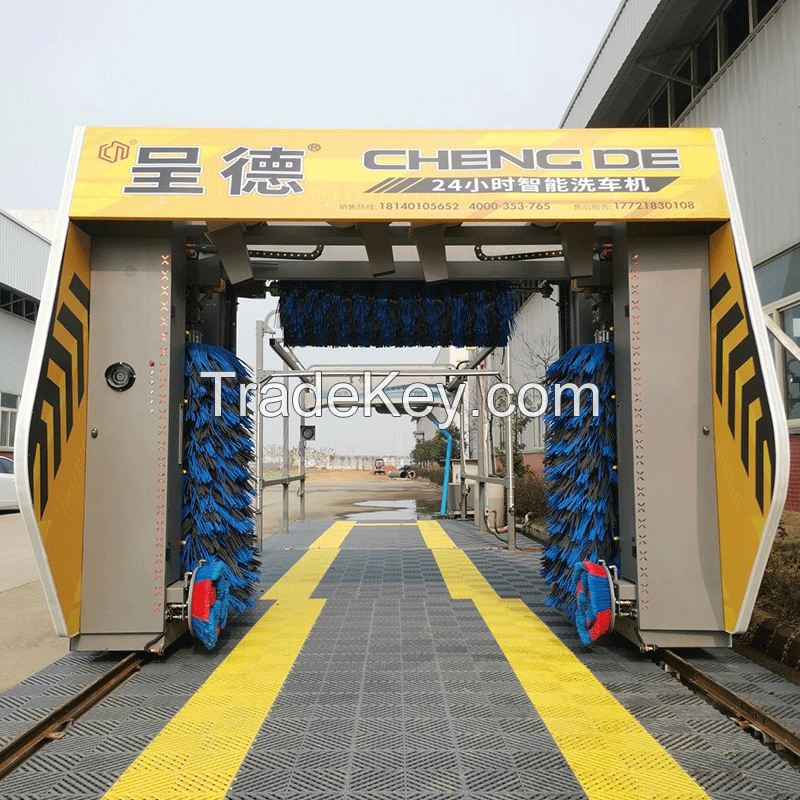 Gantry reciprocating full automatic car washing machine