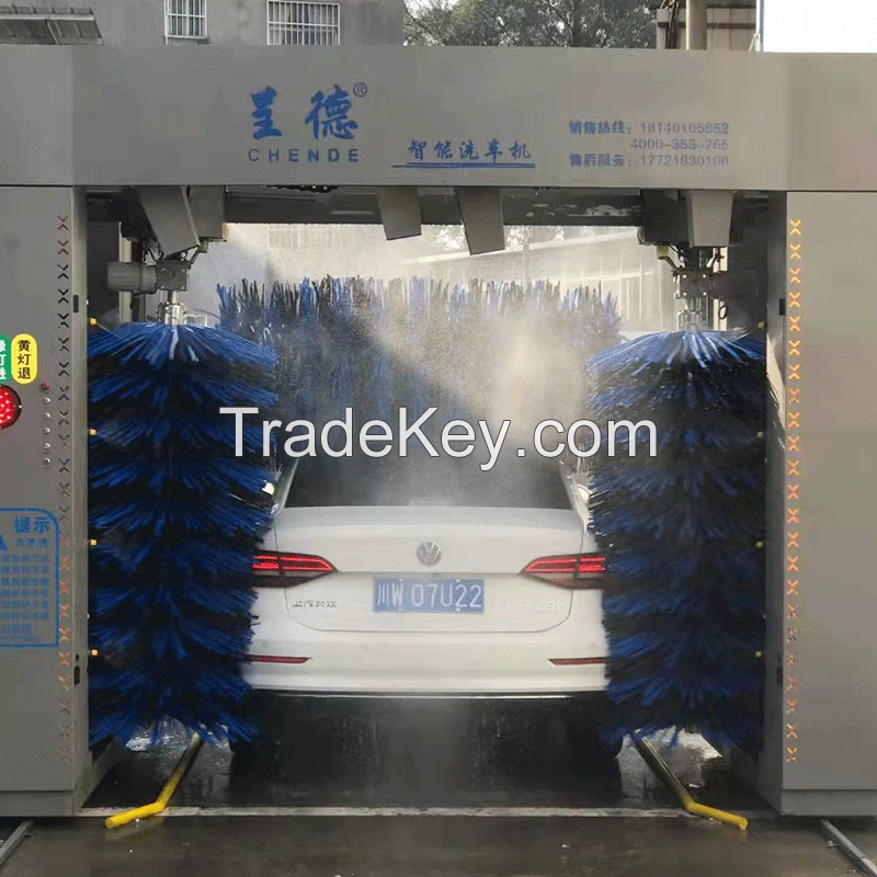 Gantry reciprocating full automatic car washing machine