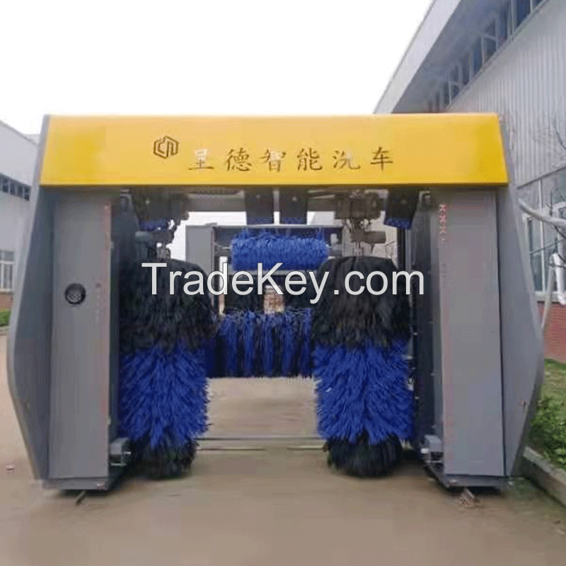 Gantry reciprocating full automatic car washing machine