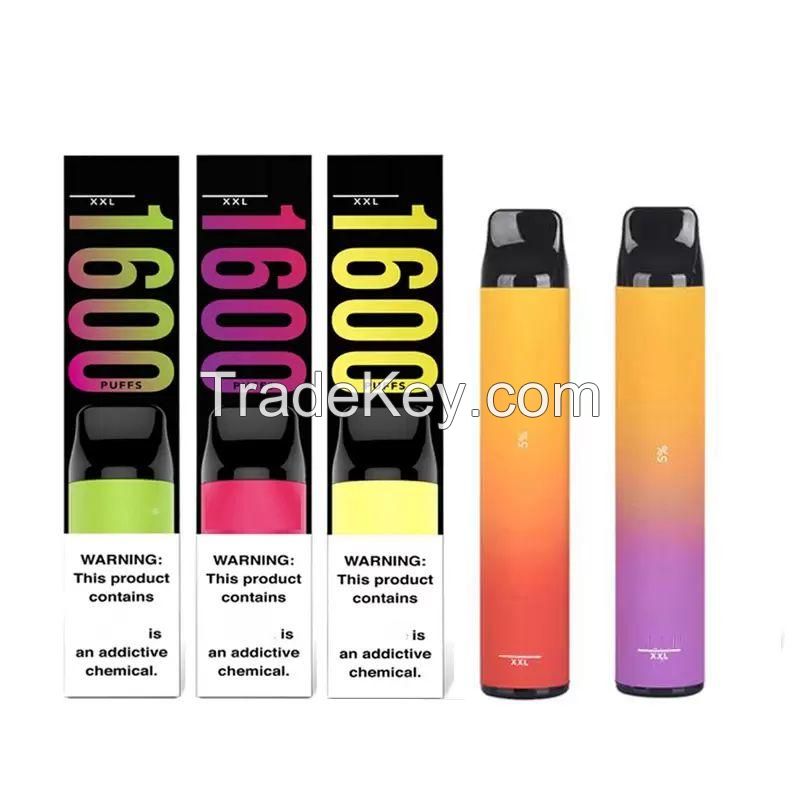 Puff XXL disposable e cigarette free vape pen starter kit lead 1600puffs 6.5ml 1000mAh 10 pack puffbar