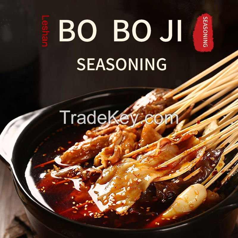 BOBOJI Chinese pot chicken seasoning household recipe cold string hot pot malatang hot pot base material 460g