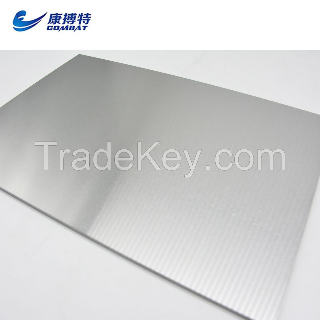 Factory direct supply Good Quality Molybdenum Plate/Sheet