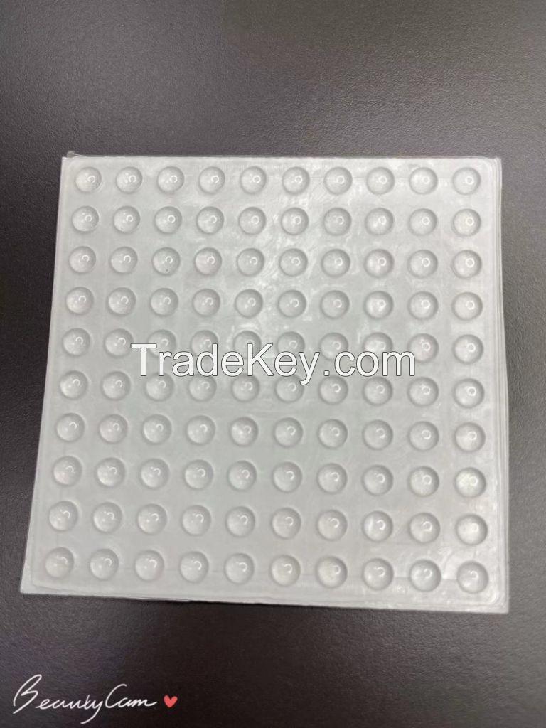 Anti-skid shock-absorbing rubber gasket