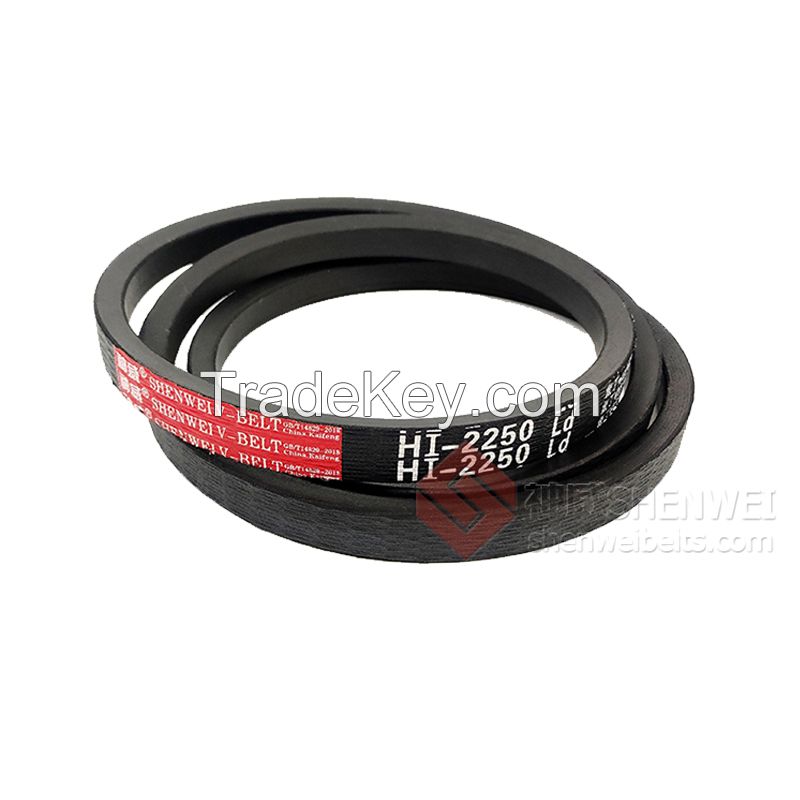 Kevlar Cords Rubber Transmission V Belt for Agricultural Machinery Driving