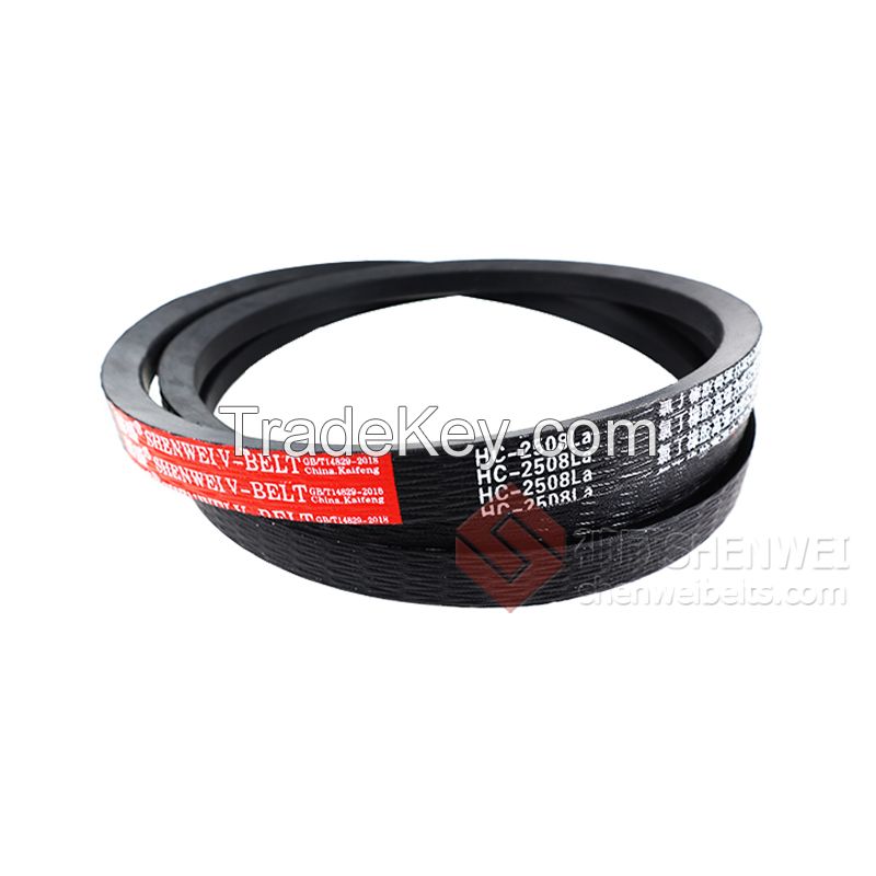 Kevlar Cords Rubber Transmission V Belt for Agricultural Machinery Driving