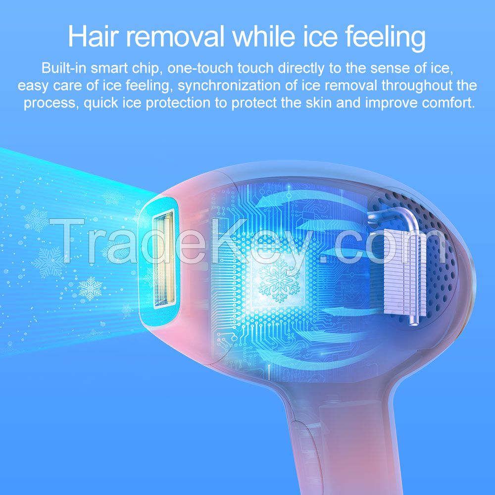 LESCOLTON factory pink T011c permanent ladies facial women buy ipl hair removal machine