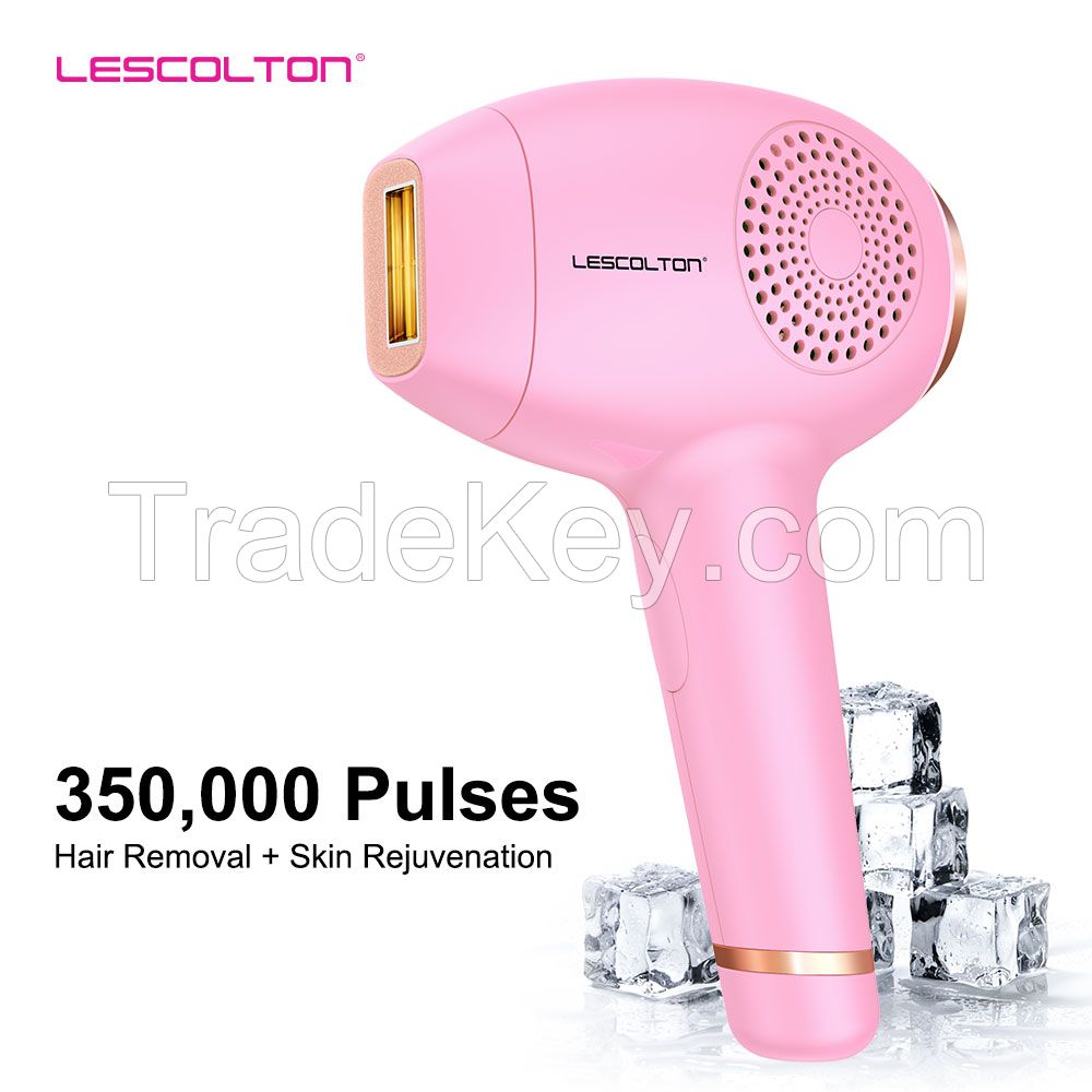 Newly designed ice cooling depilation device touch screen painless laser ipl hair removal machine