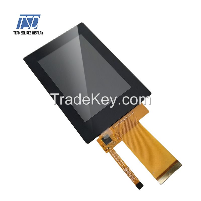 3.5 Inch 320x480 Resolution ILI9488 IC 380nits MCU/SPI/SPI+RGB Interface TFT LCD Display Module