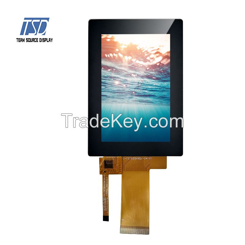 3.5 Inch 320x480 Resolution ILI9488 IC 380nits MCU/SPI/SPI+RGB Interface TFT LCD Display Module