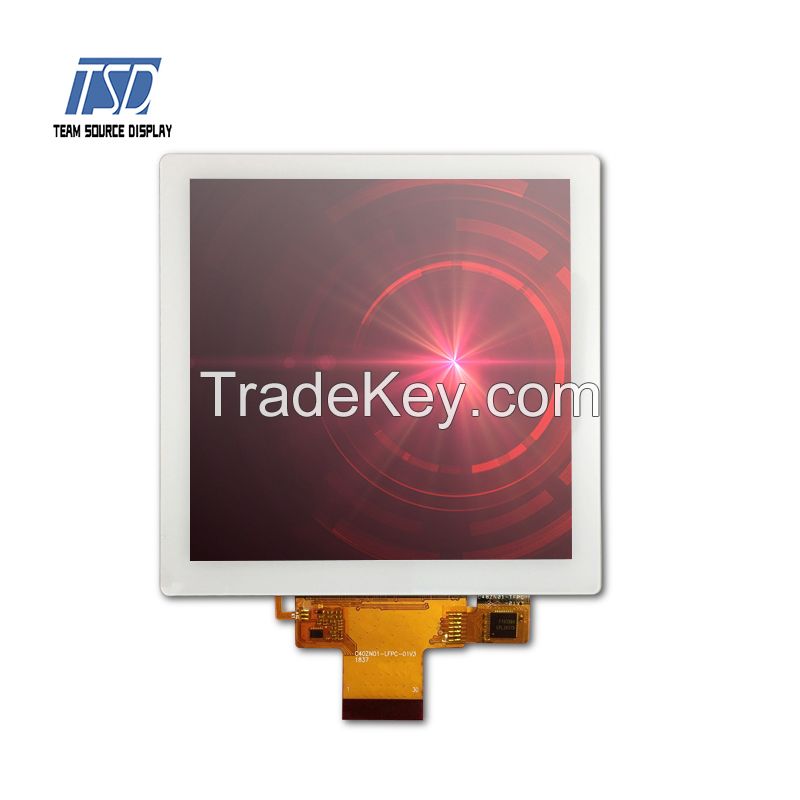 370nits 4 Inch 720x720 ST7703 TFT LCD Display With MIPI Interface