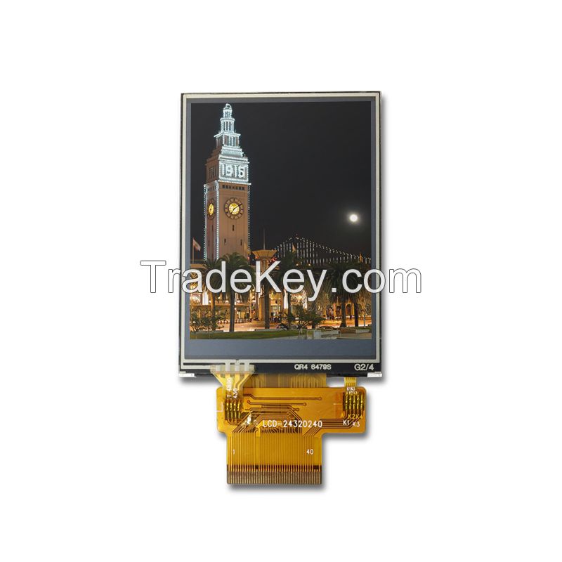 2.4 Inch 240x320 220nits NV3029G-01 IC TFT LCD Module With MCU Interface