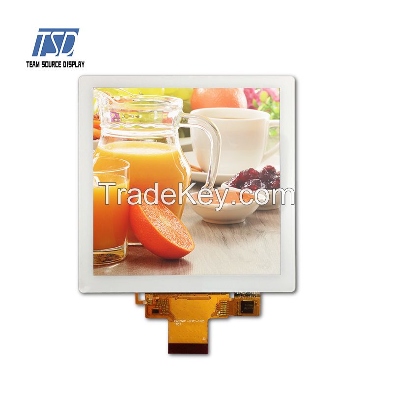 370nits 4 Inch 720x720 ST7703 TFT LCD Display With MIPI Interface