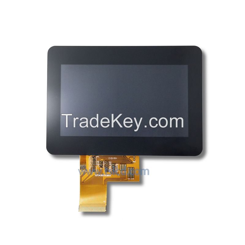 4.3 Inch 480x272 HX8257 IC 340nits TFT LCD Display Screen With RGB Interface