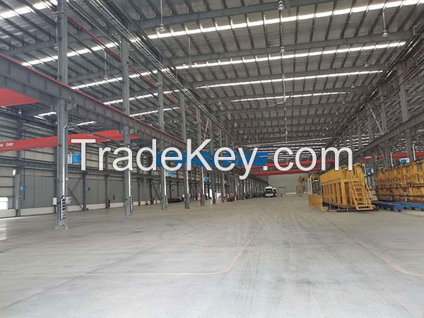 Large Span Prefab Metal Building Steel Industrial Workshop