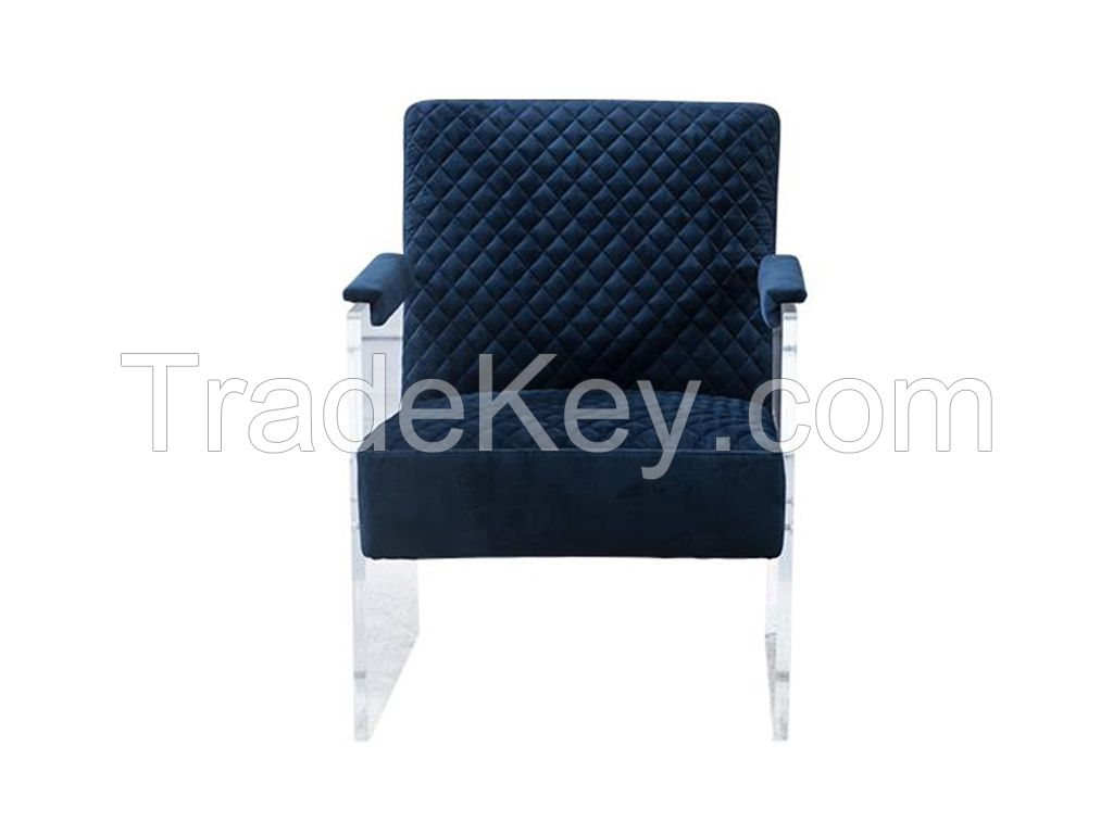 acrylic lounge chair sofa chair