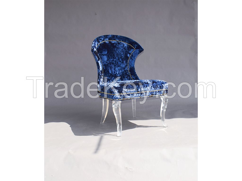 acrylic lounge chair sofa chair