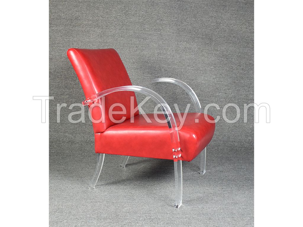 acrylic dining chair arm chair