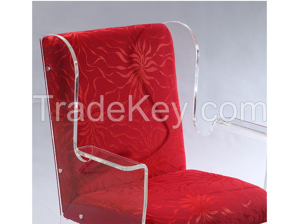 acrylic lounge chair sofa chair